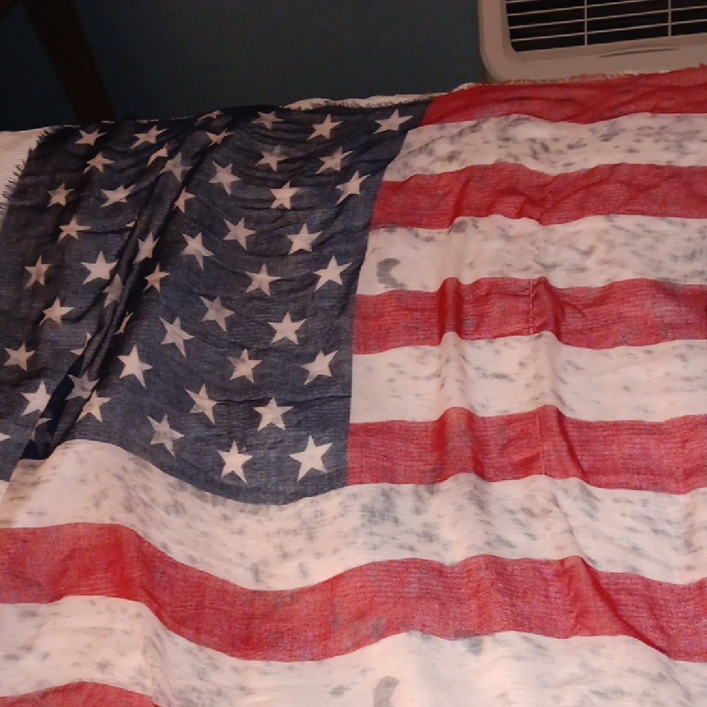 American Flag Scarf